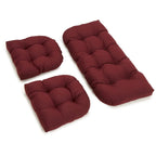 Twill 3-piece Indoor Settee Cushion Set