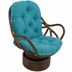 Coussin de dossier/d'assise de fauteuil à bascule en sergé d'intérieur de 48 po sur 24 po (coussin seulement) - 48 x 24