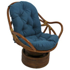 Coussin de dossier/d'assise de fauteuil à bascule en sergé d'intérieur de 48 po sur 24 po (coussin seulement) - 48 x 24