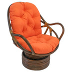 Coussin de dossier/d'assise de fauteuil à bascule en sergé d'intérieur de 48 po sur 24 po (coussin seulement) - 48 x 24