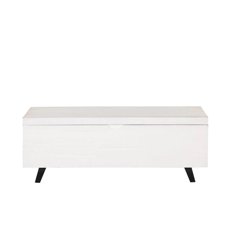 Broadmore 46-inch Acacia Wood Storage Bench