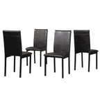 Ensemble de salle à manger 5 pièces en métal Citico de Roundhill Furniture
