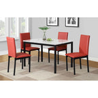 Ensemble de salle à manger 5 pièces en métal Citico de Roundhill Furniture