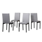 Ensemble de salle à manger 5 pièces en métal Citico de Roundhill Furniture