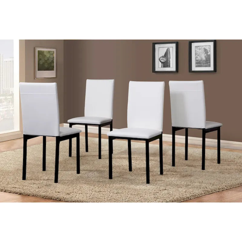 Ensemble de salle à manger 5 pièces en métal Citico de Roundhill Furniture