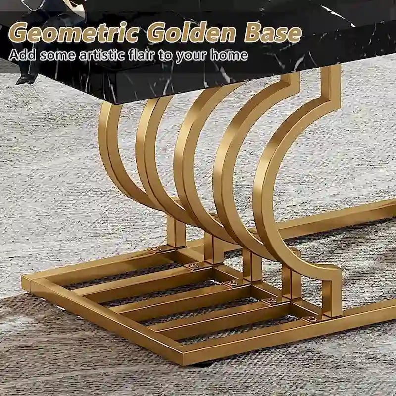 47 Inches Coffee Table CenterTea Table for Living Room
