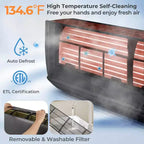Climatiseur et Chauffage Mini Split Costway 12000 BTU avec Pompe à Chaleur