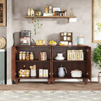 Large Sideboard Vintage Buffet Cabinet for Kitchen Dining Room
