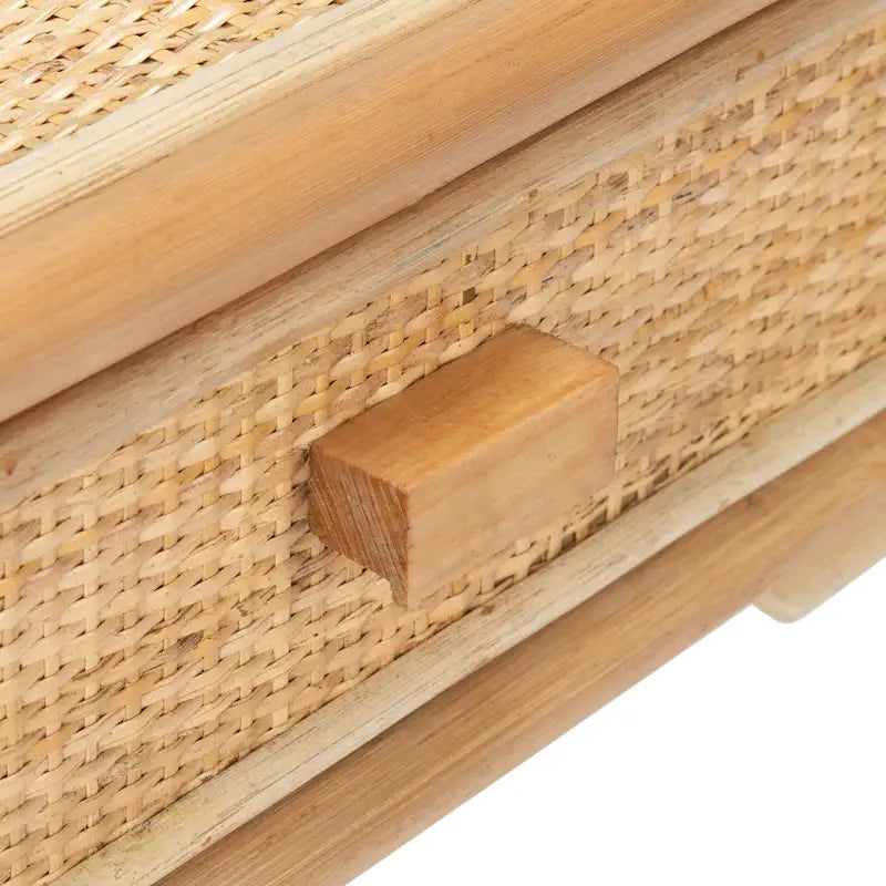 Table de chevet côtière Clarisa de SAFAVIEH à 1 tiroir et 1 étagère