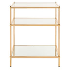 SAFAVIEH Vida 3-Tier Accent Table - 22 W x 18 D x 27 H - 22Wx18Dx27H