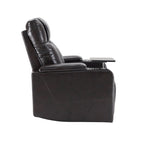Sillón reclinable eléctrico con portavasos y puerto de carga USB