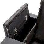 Sillón reclinable eléctrico con portavasos y puerto de carga USB
