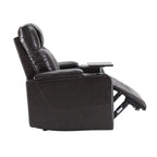 Sillón reclinable eléctrico con portavasos y puerto de carga USB
