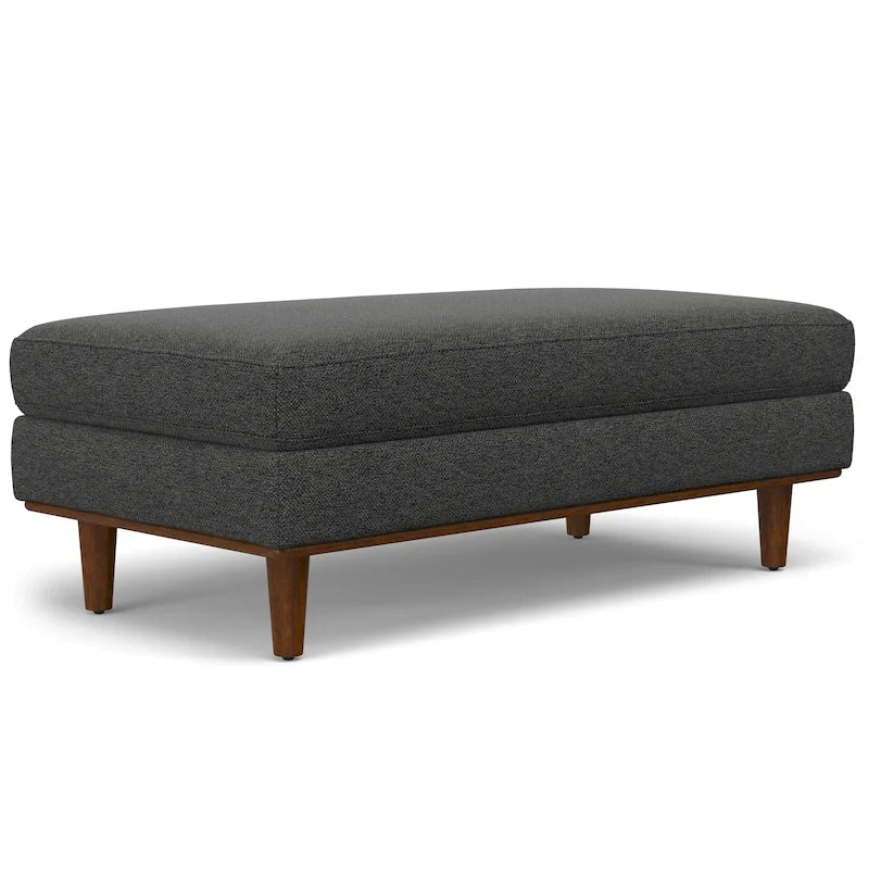 WYNDENHALL Brixley 49 inch Wide Mid-Century Modern Table Ottoman
