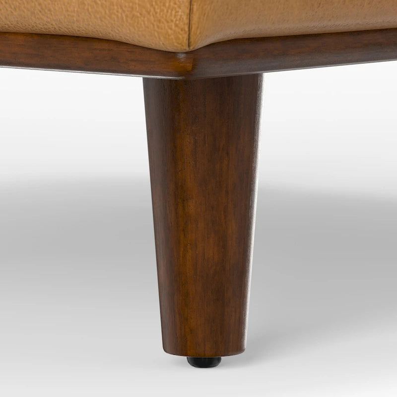WYNDENHALL Brixley 49 inch Wide Mid-Century Modern Table Ottoman