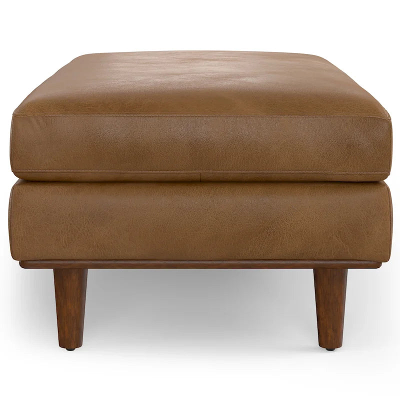 WYNDENHALL Brixley 49 inch Wide Mid-Century Modern Table Ottoman
