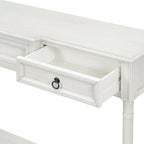 Console Table Sofa Table with Drawers for Entryway