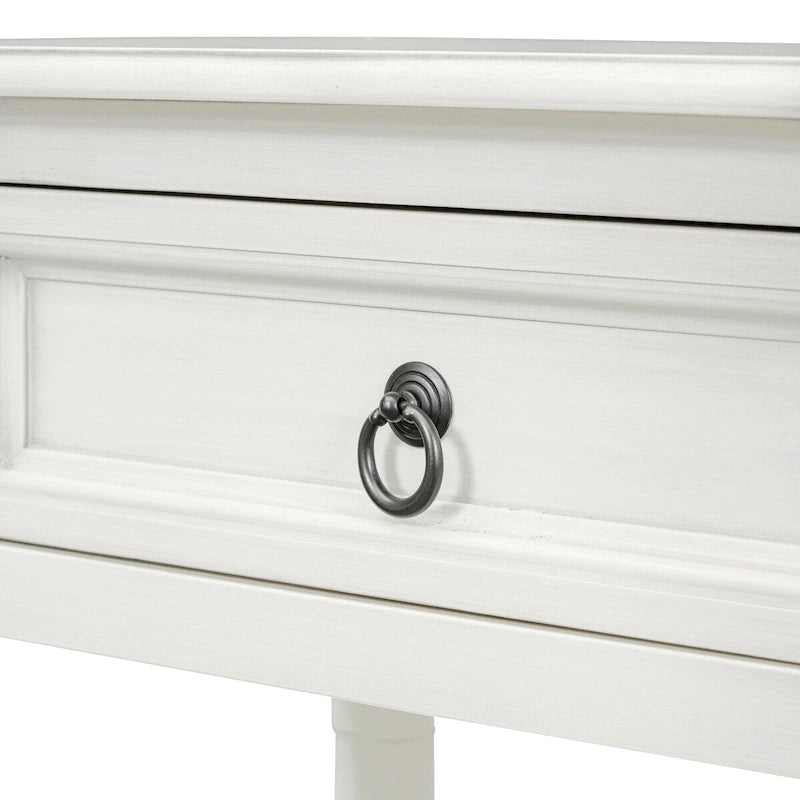Console Table Sofa Table with Drawers for Entryway