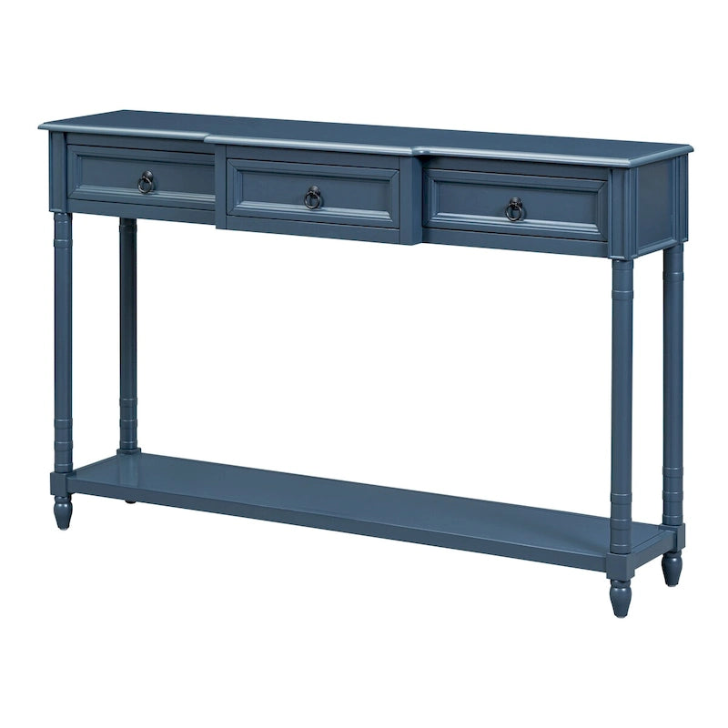 Console Table Sofa Table with Drawers for Entryway