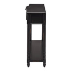 Console Table Sofa Table with Drawers for Entryway