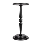 Bishop Pedestal Cocktail Side Table - 12.0L x 12.0W x 25.0H