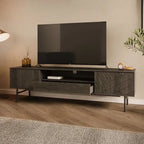 Meuble TV effet chêne Studio London Amara 70,6 pouces