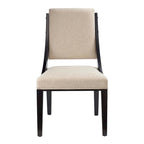 Chaises de salle à manger rembourrées en tissu Cambridge - Lot de 2