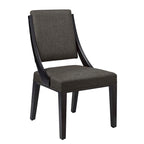 Chaises de salle à manger rembourrées en tissu Cambridge - Lot de 2