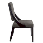 Chaises de salle à manger rembourrées en tissu Cambridge - Lot de 2
