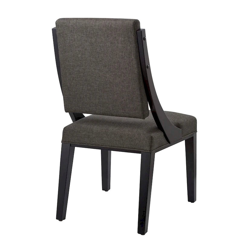 Chaises de salle à manger rembourrées en tissu Cambridge - Lot de 2