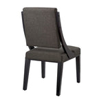 Chaises de salle à manger rembourrées en tissu Cambridge - Lot de 2