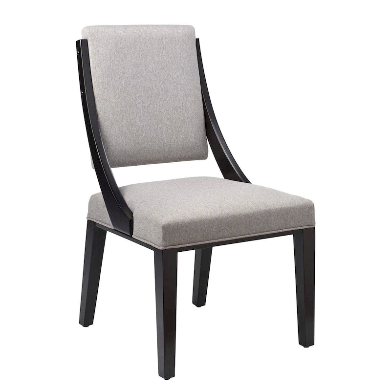 Chaises de salle à manger rembourrées en tissu Cambridge - Lot de 2