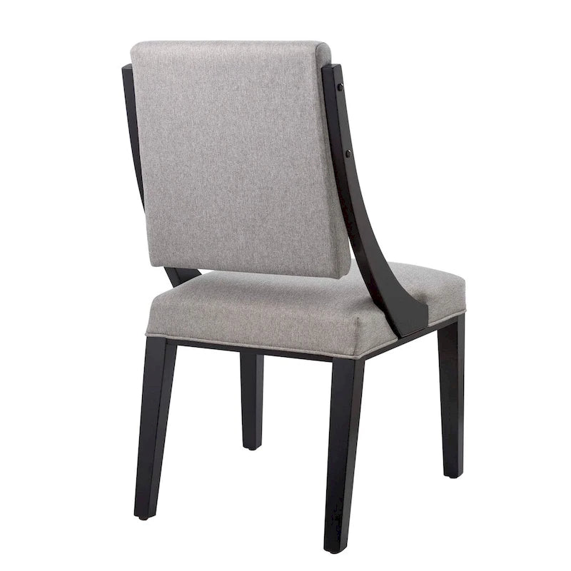 Chaises de salle à manger rembourrées en tissu Cambridge - Lot de 2
