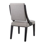 Chaises de salle à manger rembourrées en tissu Cambridge - Lot de 2