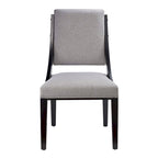 Chaises de salle à manger rembourrées en tissu Cambridge - Lot de 2