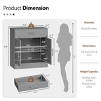 Futzca Sideboard Buffet Cabinet, Kitchen Storage Cabinet