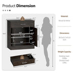 Futzca Sideboard Buffet Cabinet, Kitchen Storage Cabinet