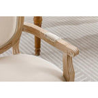 Upholstered Fabric Dining Armchair Set of 2