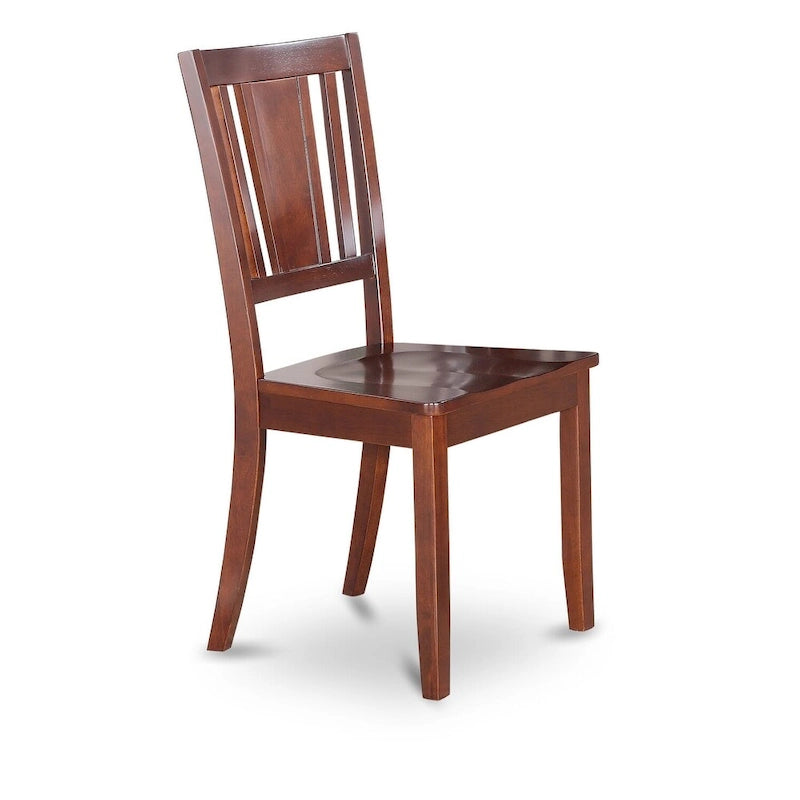 Ensemble de salle à manger East West Furniture comprenant une table à manger rectangulaire et des chaises de salle à manger avec un banc (options de type d'assise de chaise)