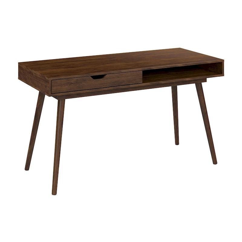 Bureau d'écriture et informatique Bush Furniture Nora 54W avec rangement
