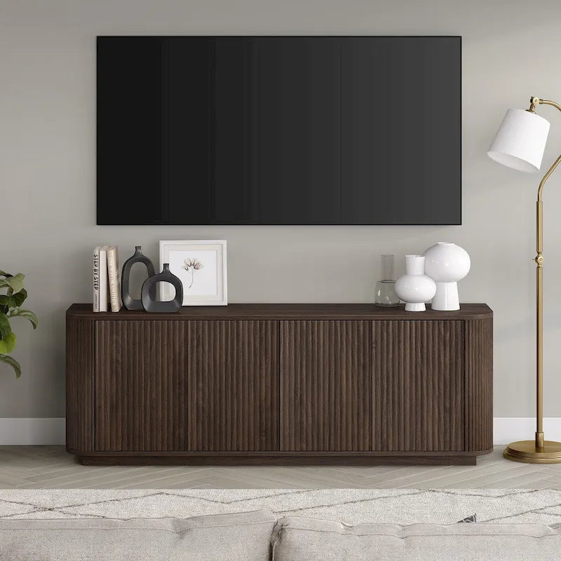 Canton Rectangular TV Stand for TV's up to 75 - 68 Wide