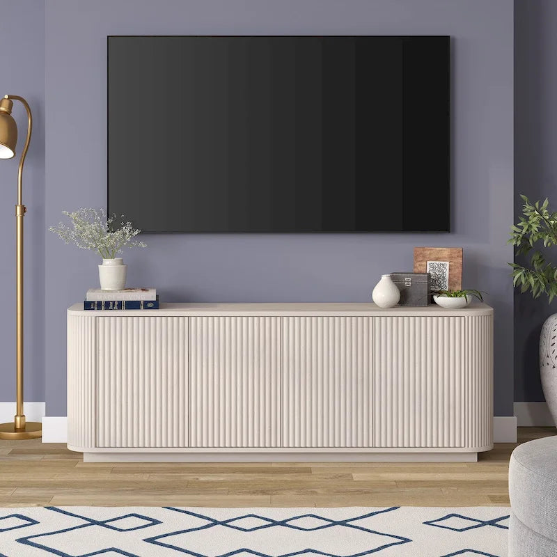 Canton Rectangular TV Stand for TV's up to 75 - 68 Wide