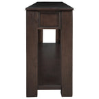 Console Table/Sofa Table with Storage Drawers and Bottom Shelf - 63L x 14W x 30H