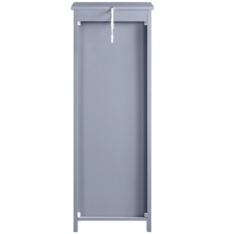 Meuble de Rangement Slim de Salle de Bain Yaheetech avec 4 Tiroirs