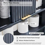 68 Tall Modern Over The Toilet Storage Cabinet, Tall Wood Space Saver - N/A