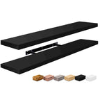 Sorbus Long Floating Shelves for Wall Set of 2 - 35L x 9W x 1.5H