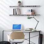 Sorbus Long Floating Shelves for Wall Set of 2 - 35L x 9W x 1.5H