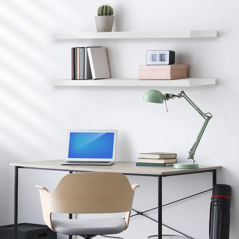 Sorbus Long Floating Shelves for Wall Set of 2 - 35L x 9W x 1.5H