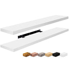 Sorbus Long Floating Shelves for Wall Set of 2 - 35L x 9W x 1.5H