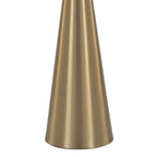 Table d'appoint en métal Monroe 22 Silver Orchid